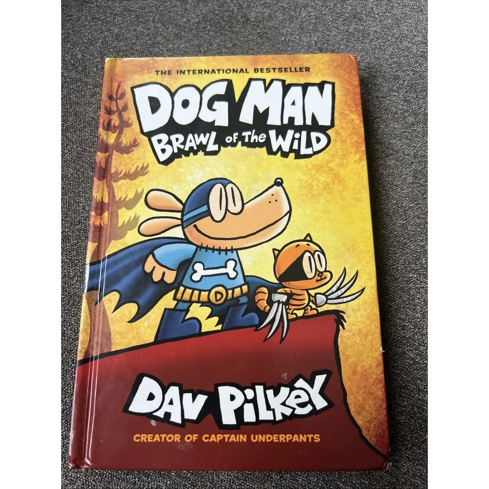 Scholastic Dog Man Brawl of the Wild Kids Book OS Multicolor Graphic Novel